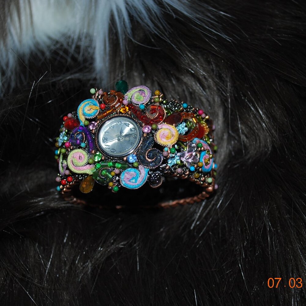 Hinged Bangle Watch